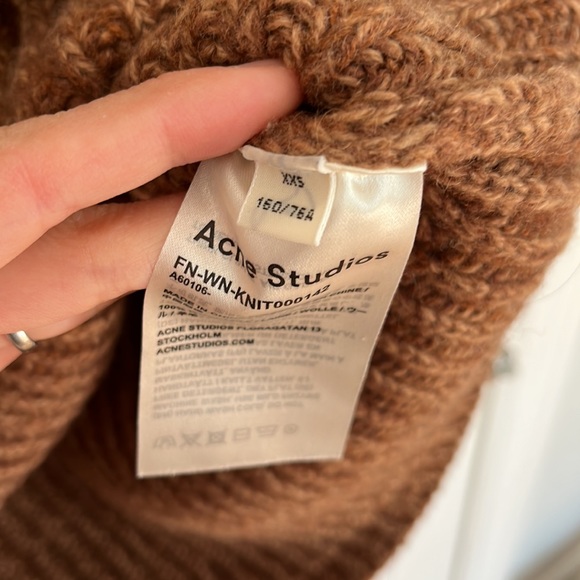Acne studio oversize brown sweater - Picture 4 of 5